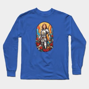 St Joan of Arc Am Not Afraid I Was Born Do This Saint Long Sleeve T-Shirt